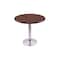 Holland Bar Stool Co 30" 214 Chrome Table, 30" dia. Top 214-1630CH30R - alternate 2